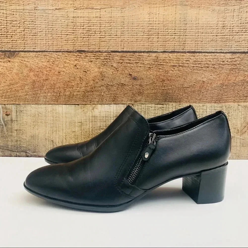 Munro Leather Ankle Boot